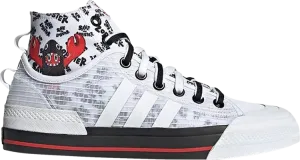 Adidas Nizza High DL sneakers, white