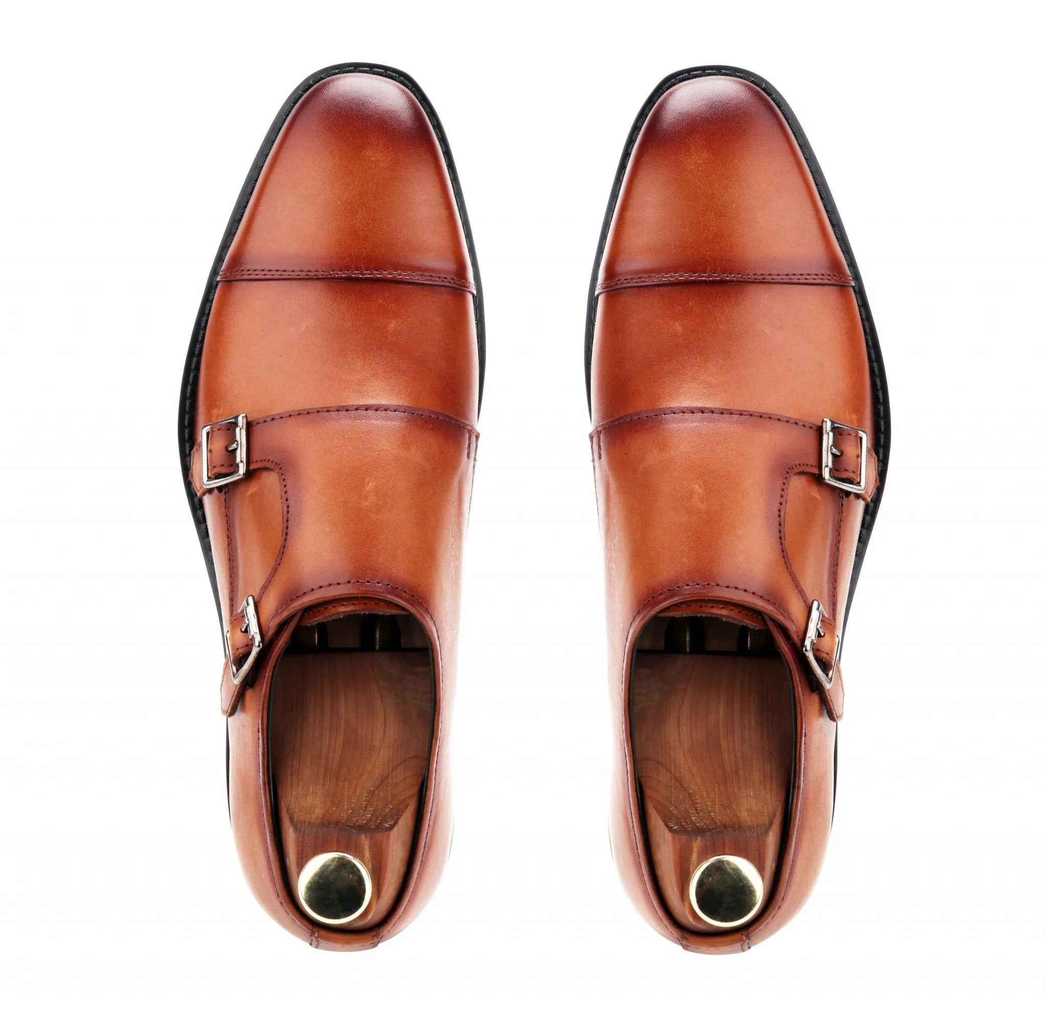 ANZIO THE TAN MONK STRAP