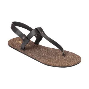 Ara T-Strap Cork Black Sandals Women