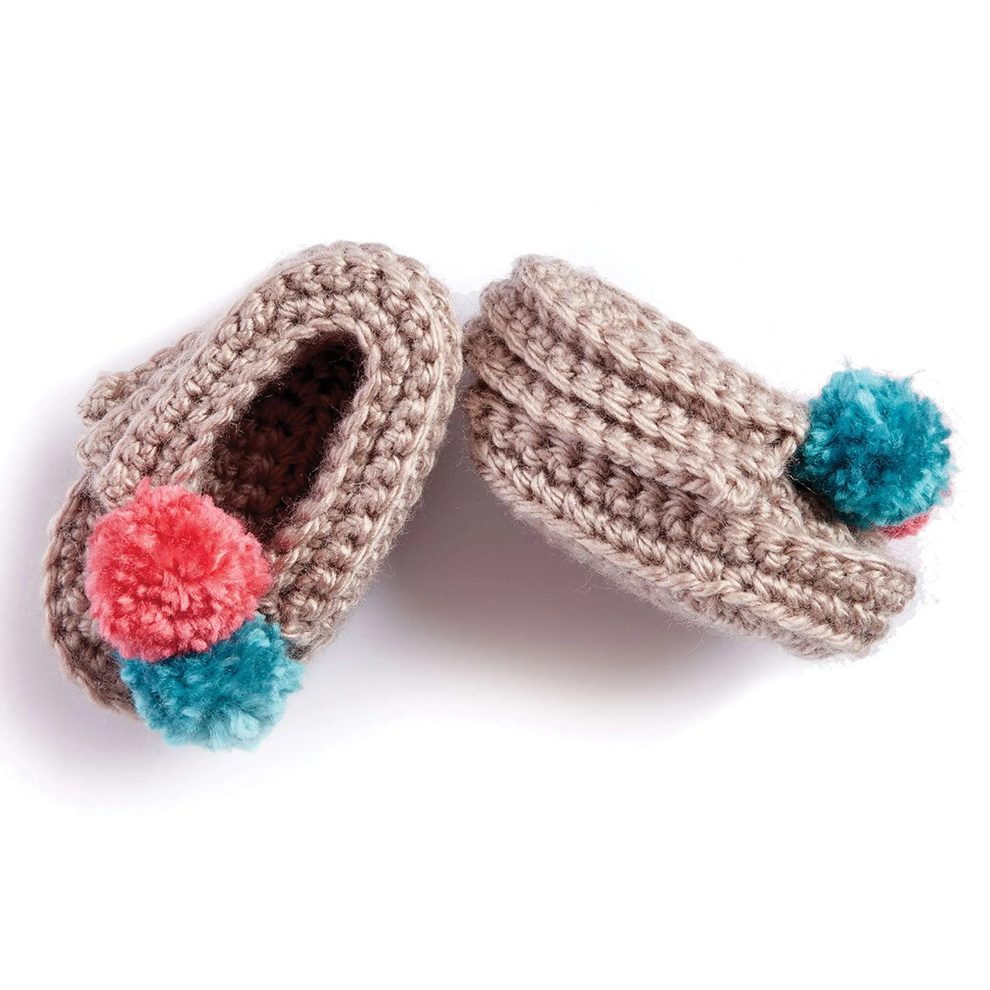 Bernat Wee Crochet Moccasins