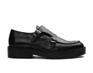 BRIO Genuine Leather Urban Monk – Black