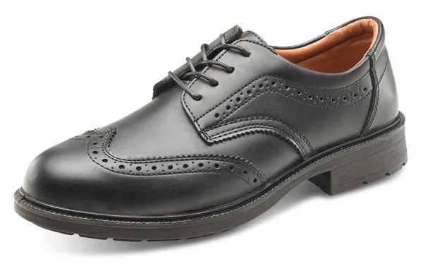 Brogue Shoe Black S1 Ps 11/46