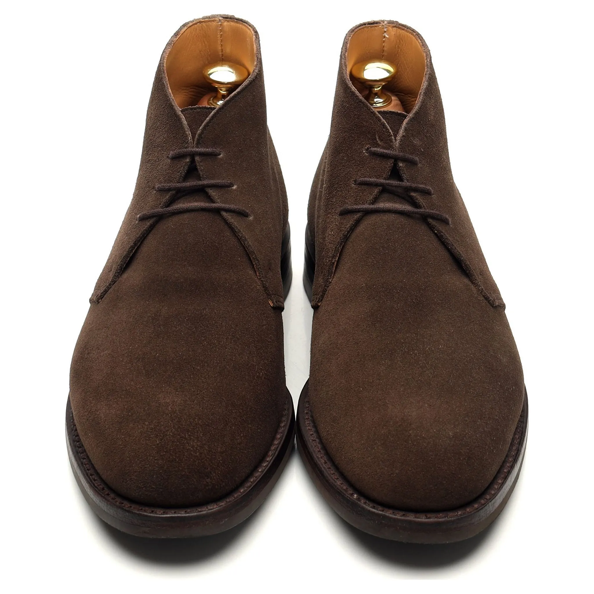 'Chiltern' Brown Suede Chukka Boots UK 7.5 E