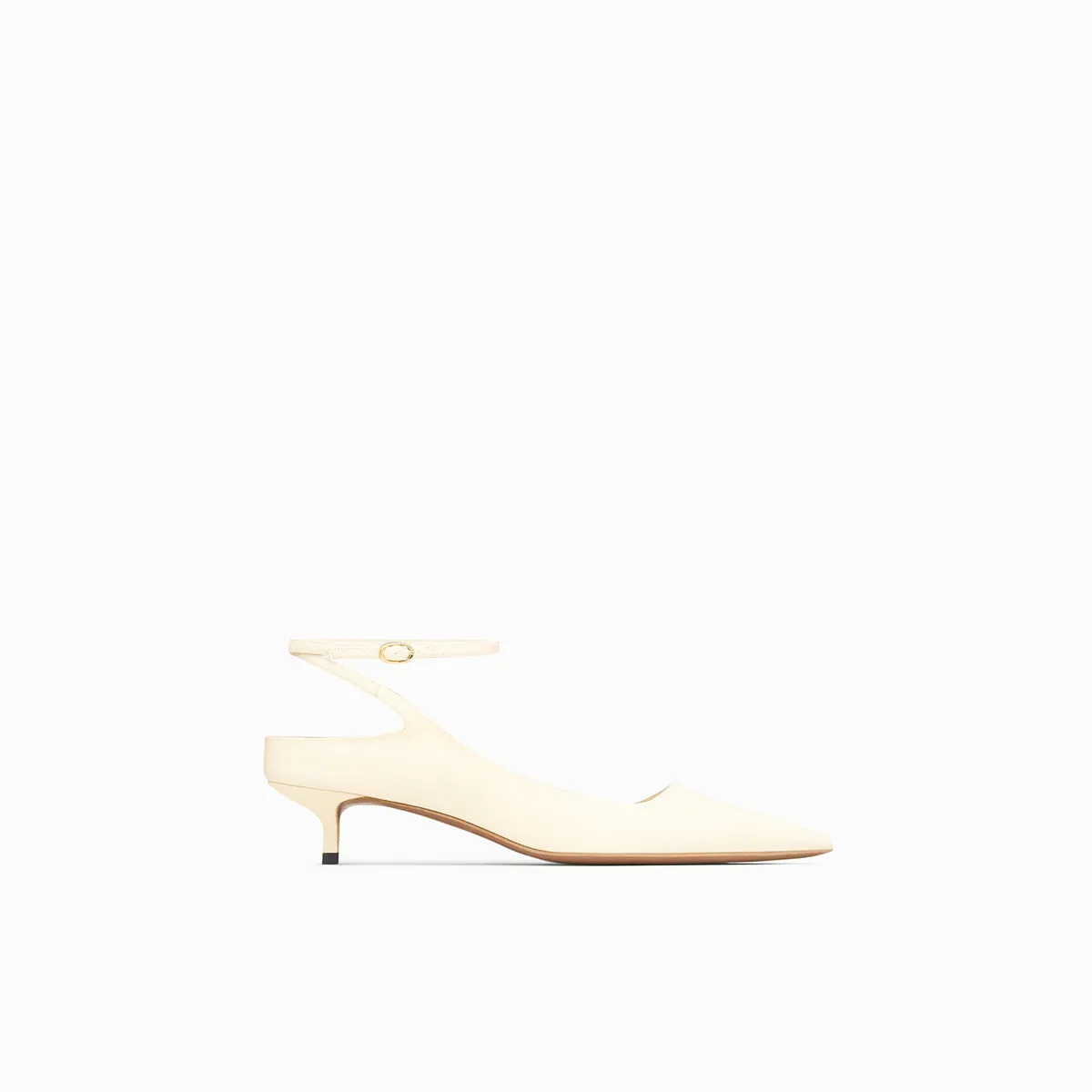 Cream Fornax kitten heels