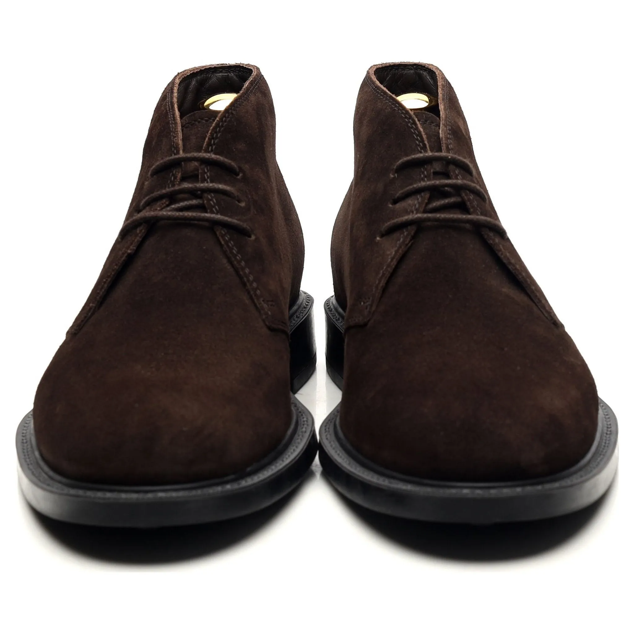 Dark Brown Suede Chukka Boots UK 6.5