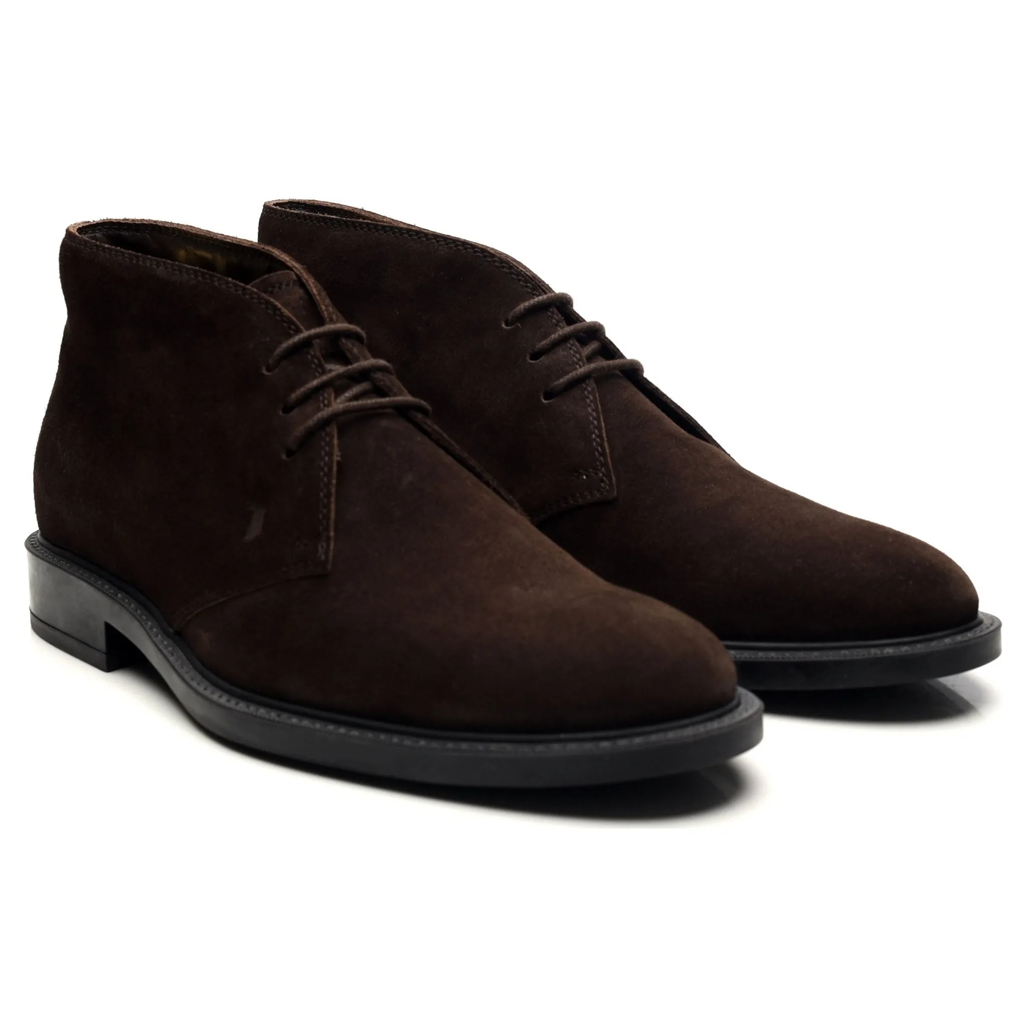 Dark Brown Suede Chukka Boots UK 6.5