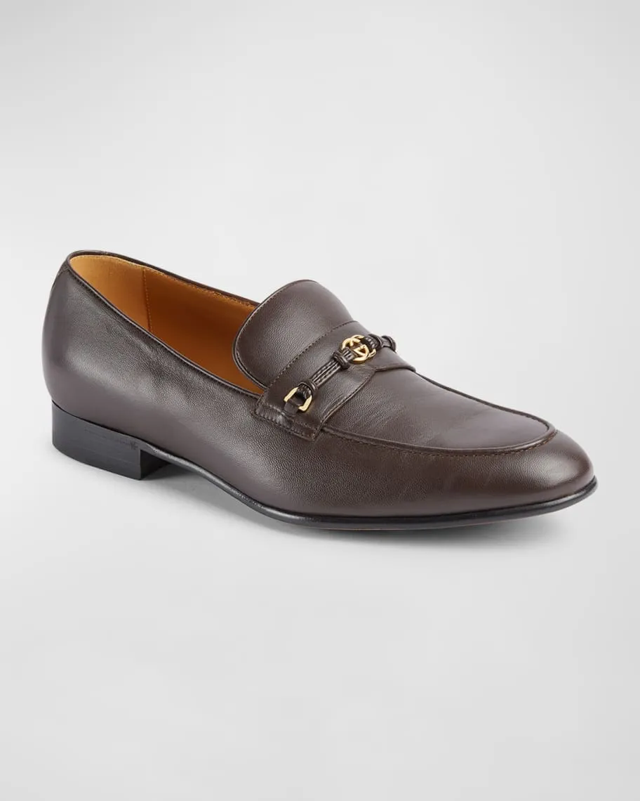 Ed G-Bit Gucci Men's Leather Loafers