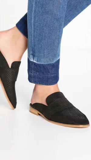 Free People Textile At Ease Loafer Black