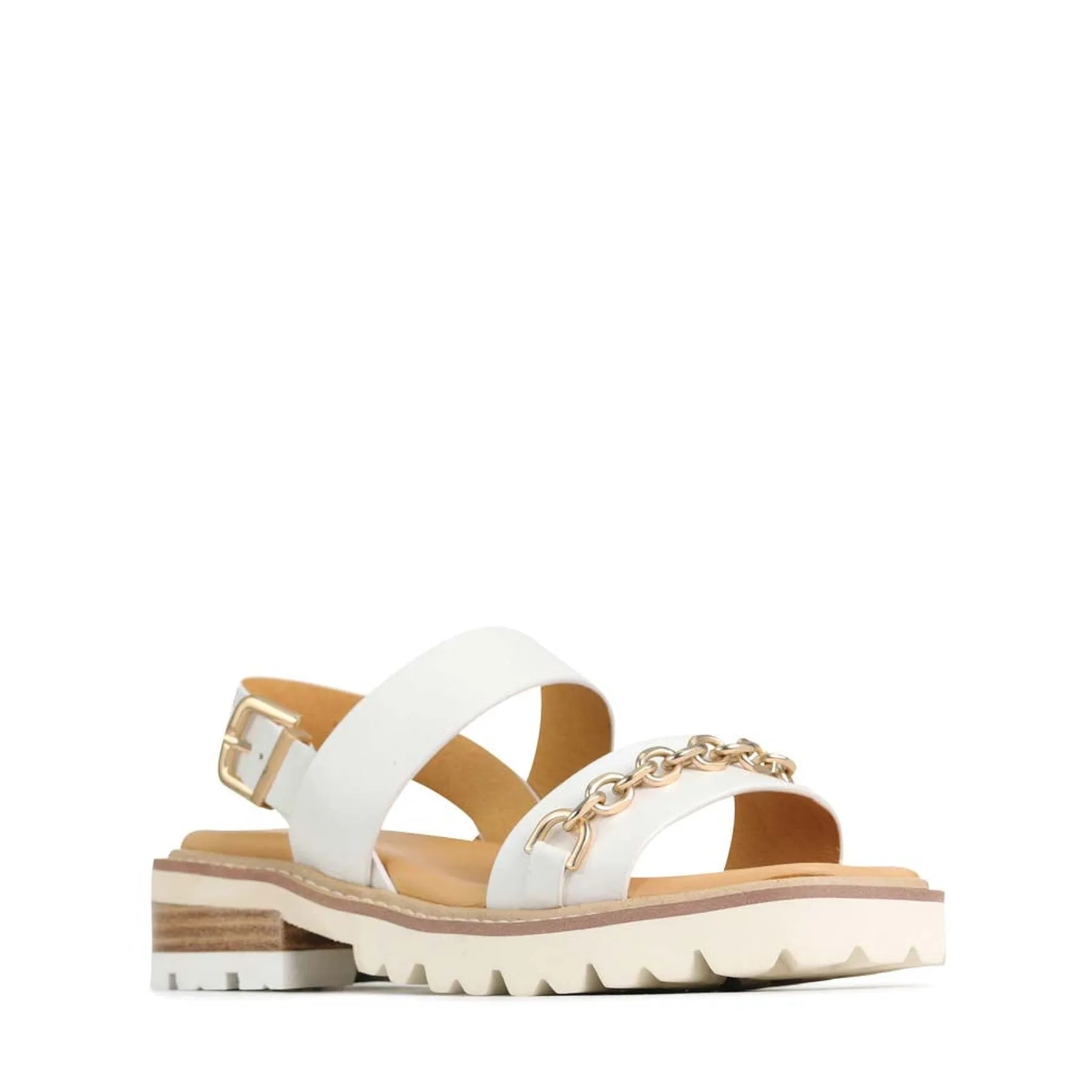 GIL SLING-BACK SANDALS LEATHER