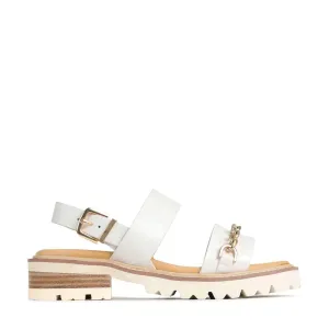 GIL SLING-BACK SANDALS LEATHER