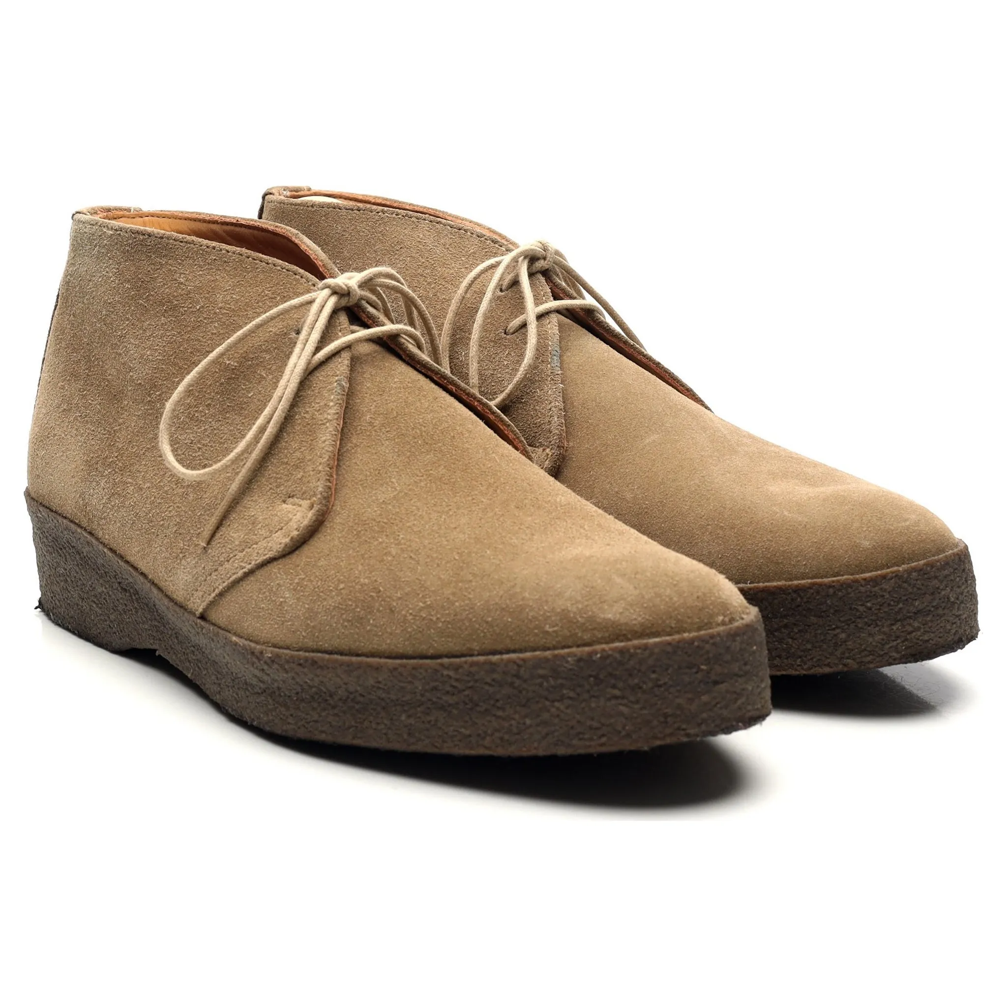 'Joel' Beige Beige Chukka Boots UK 7