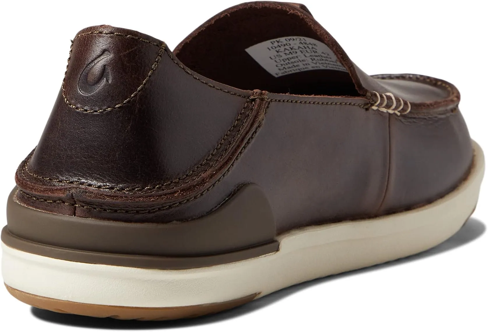 Kakaha OluKai Loafers, Dark Java/Dark Java