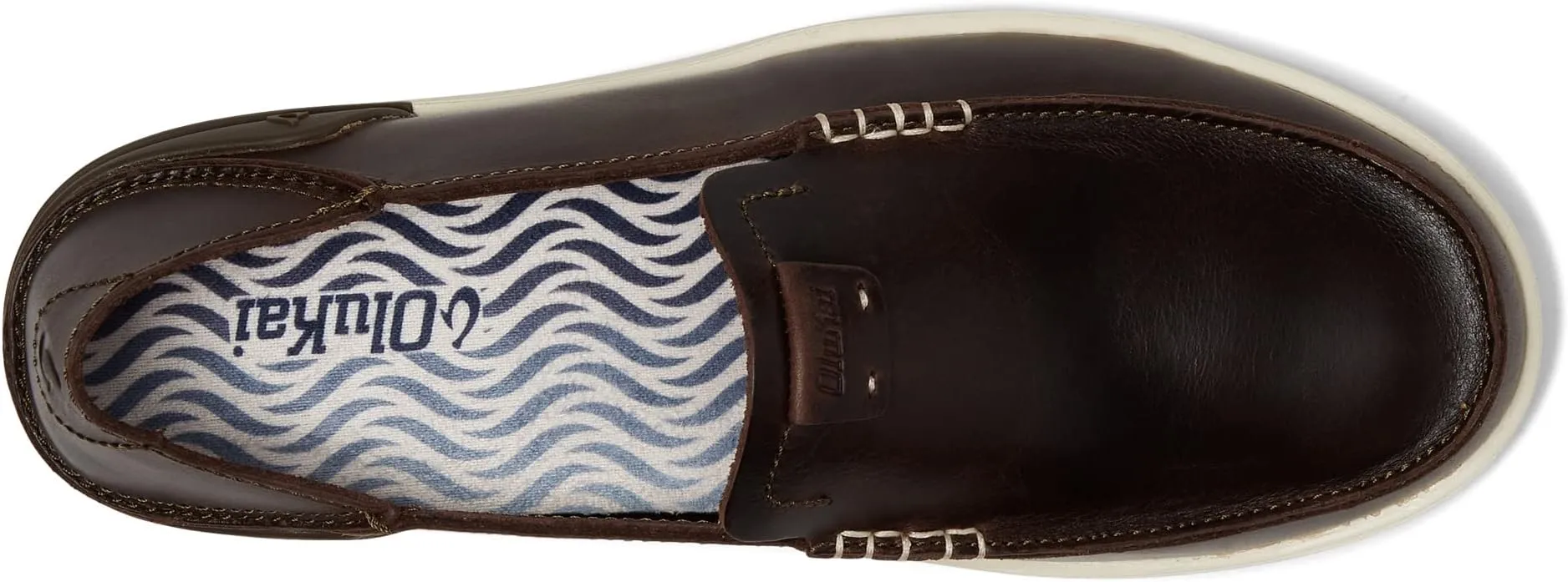 Kakaha OluKai Loafers, Dark Java/Dark Java