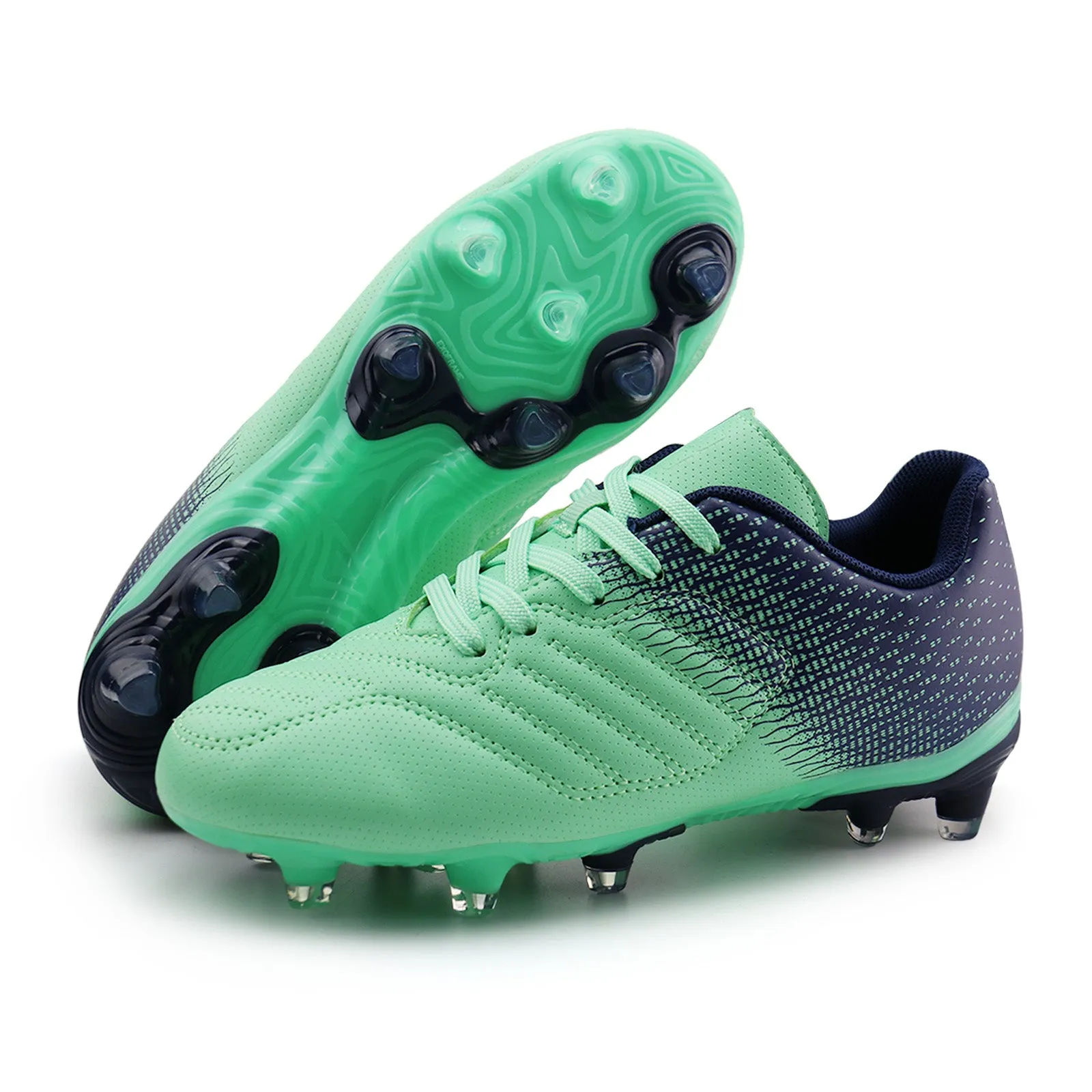 Kids Soccer Cleats Boys Girls Football Shoes