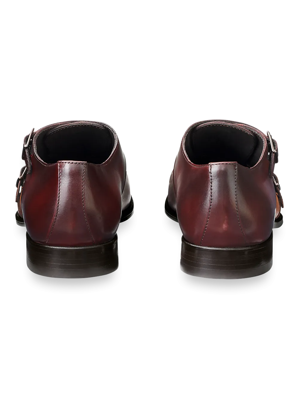 Lawson Monk Strap - Chestnut/burgundy