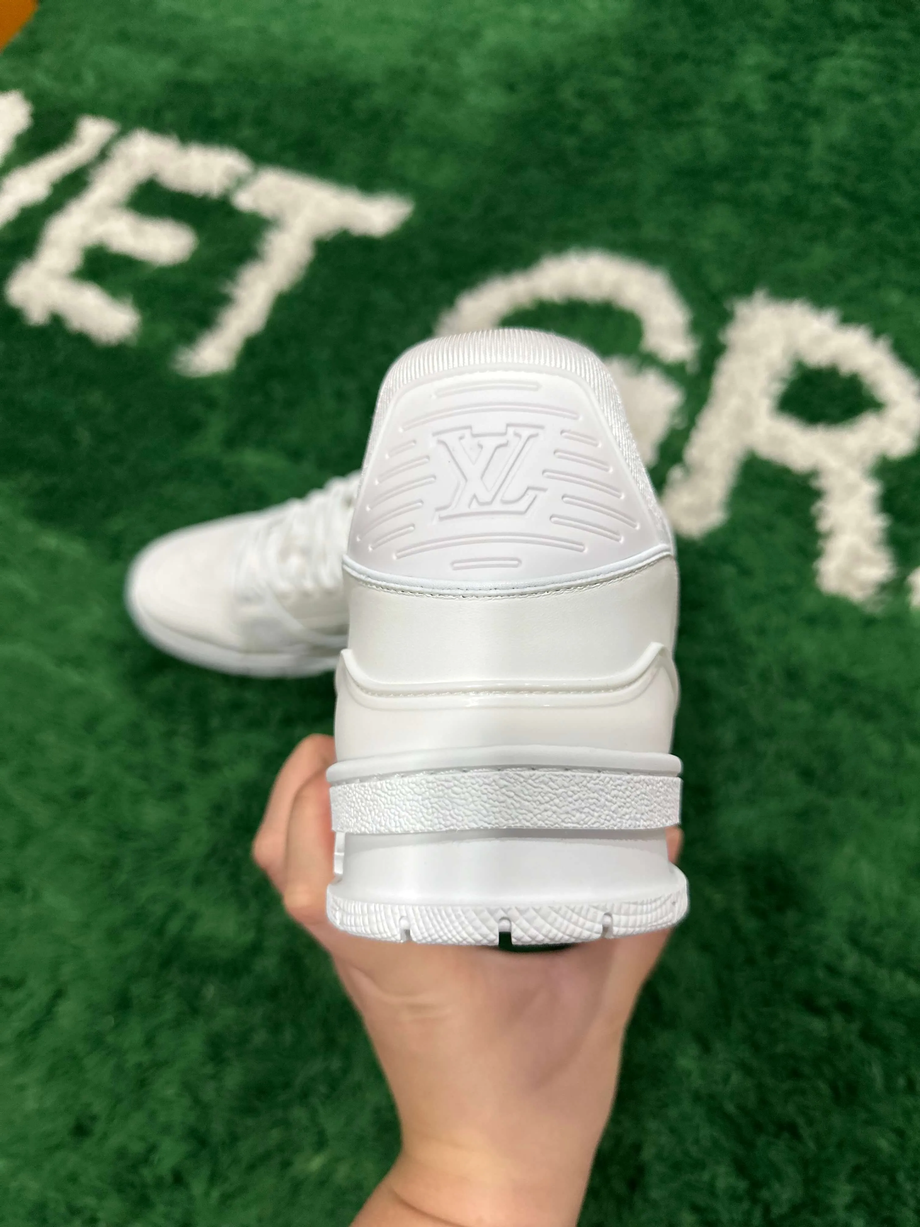 Louis Vuitton LV Trainer Monogram White Sneakers