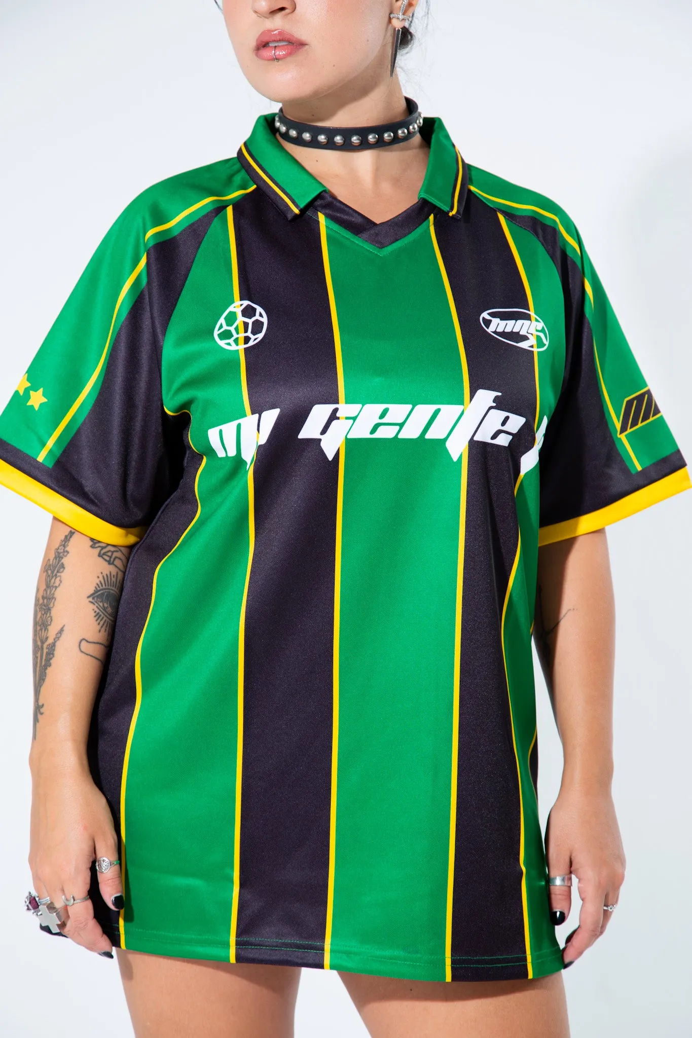 Mi Gente FC Green 888 Soccer Jersey