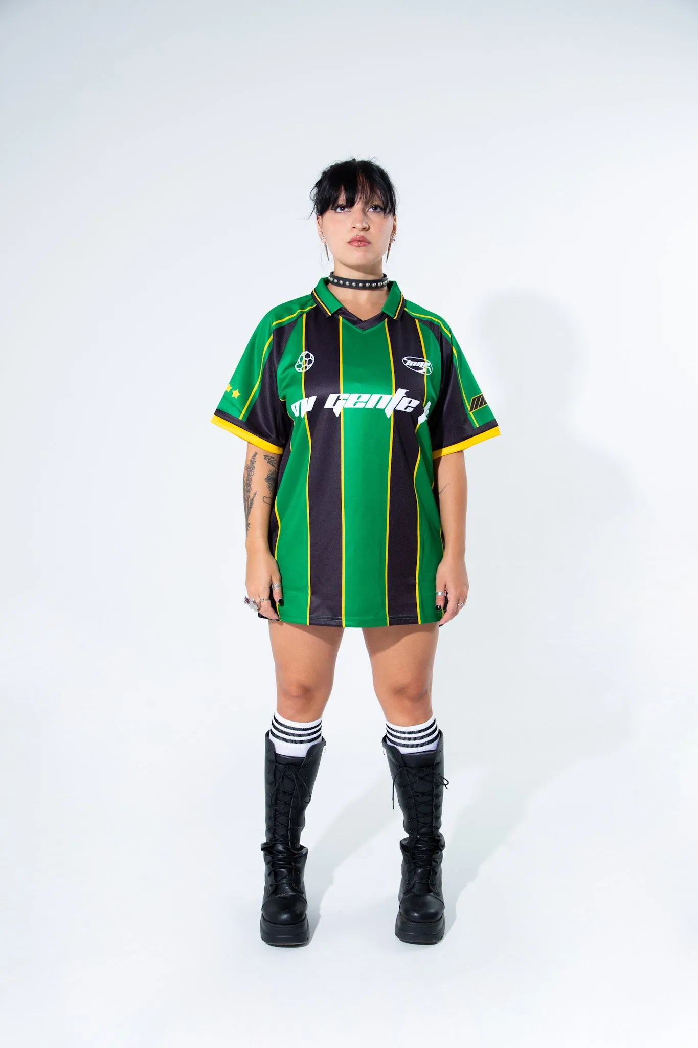 Mi Gente FC Green 888 Soccer Jersey