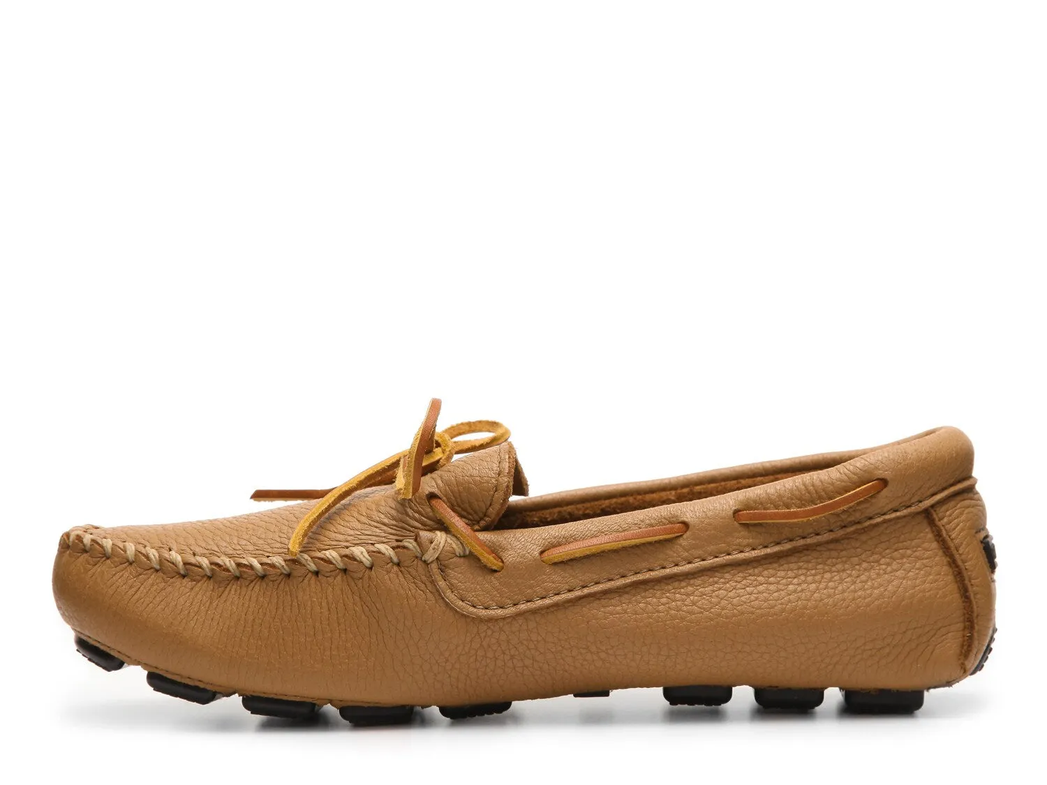 Minnetonka Moosehide Moccasins, Tan