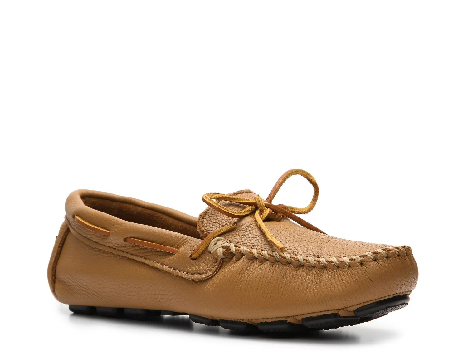 Minnetonka Moosehide Moccasins, Tan