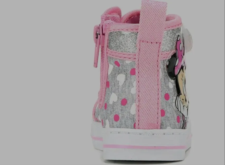 Minnie Mouse High Top Sneakers