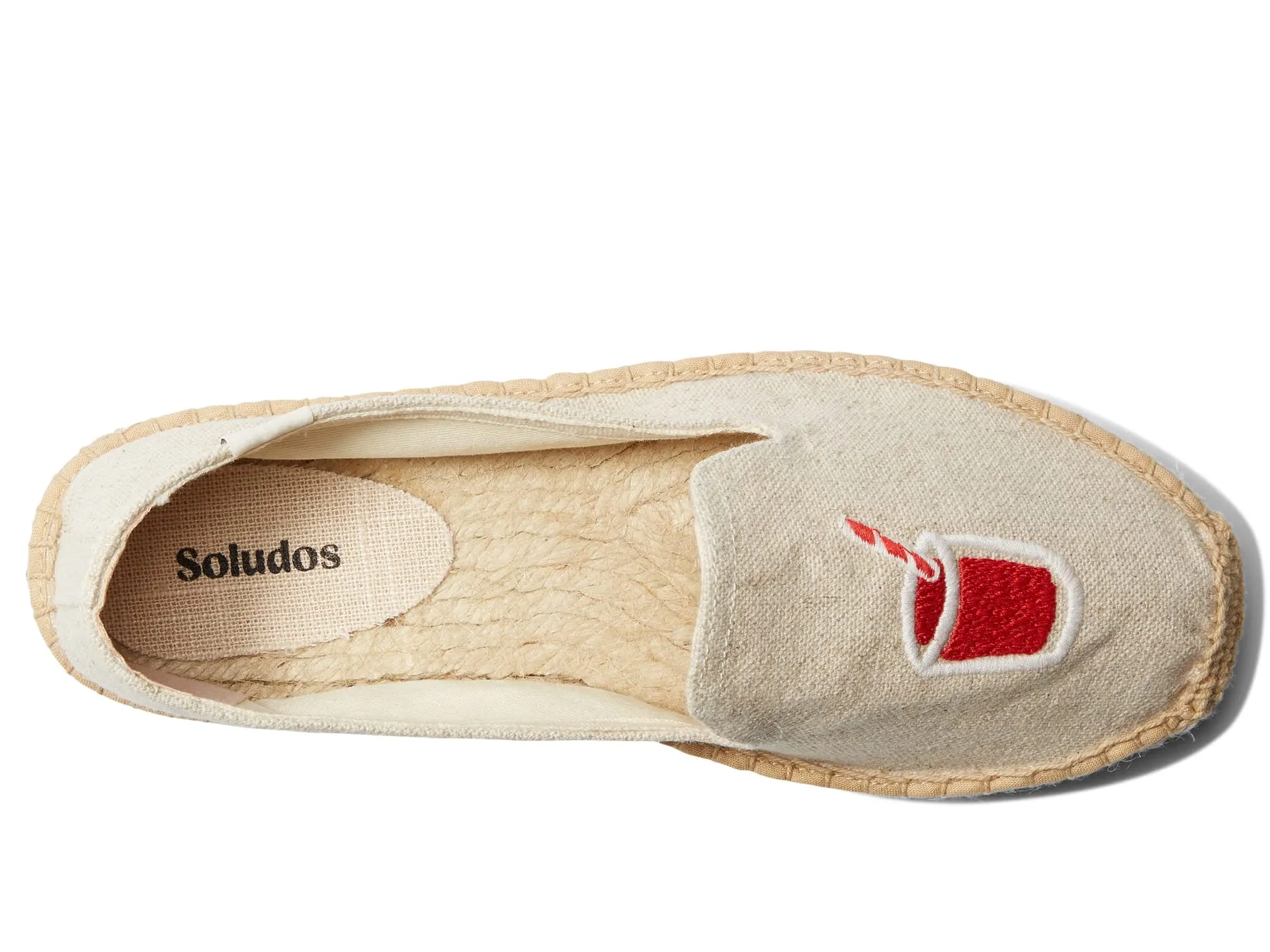 Moccasins Soludos, Watermelon Juice Platform Espadrille