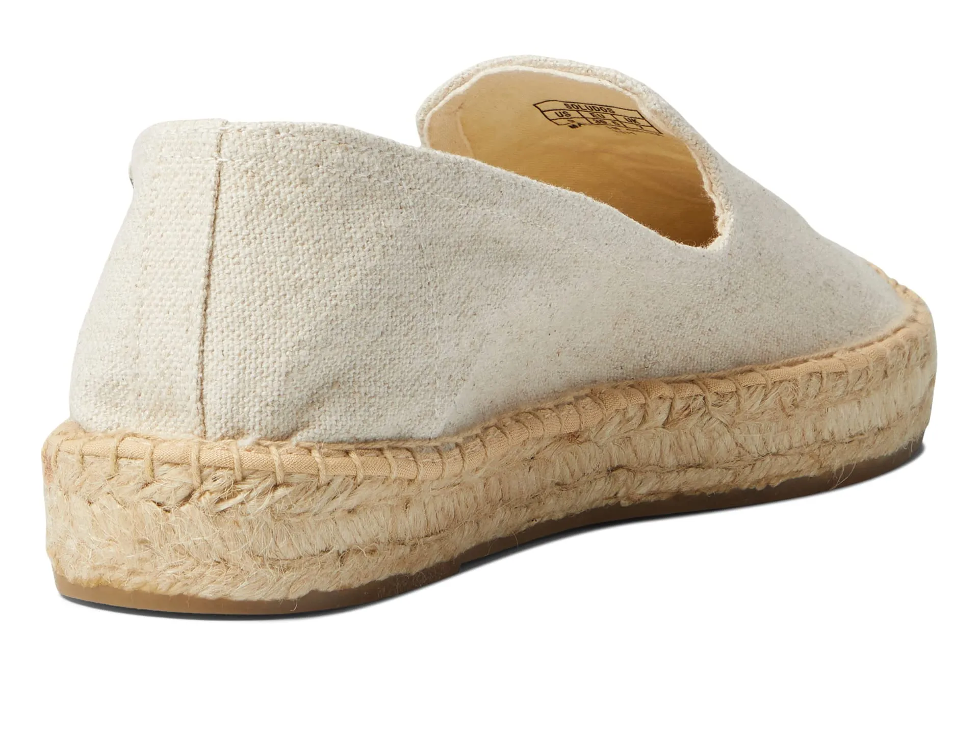 Moccasins Soludos, Watermelon Juice Platform Espadrille