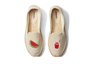 Moccasins Soludos, Watermelon Juice Platform Espadrille