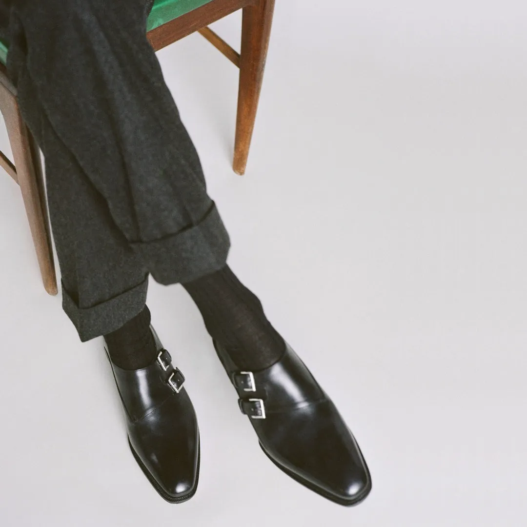 Monk strap shoes - Black