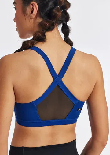 Oiselle | Hi Twenty Bra | Women's | Deep Blue