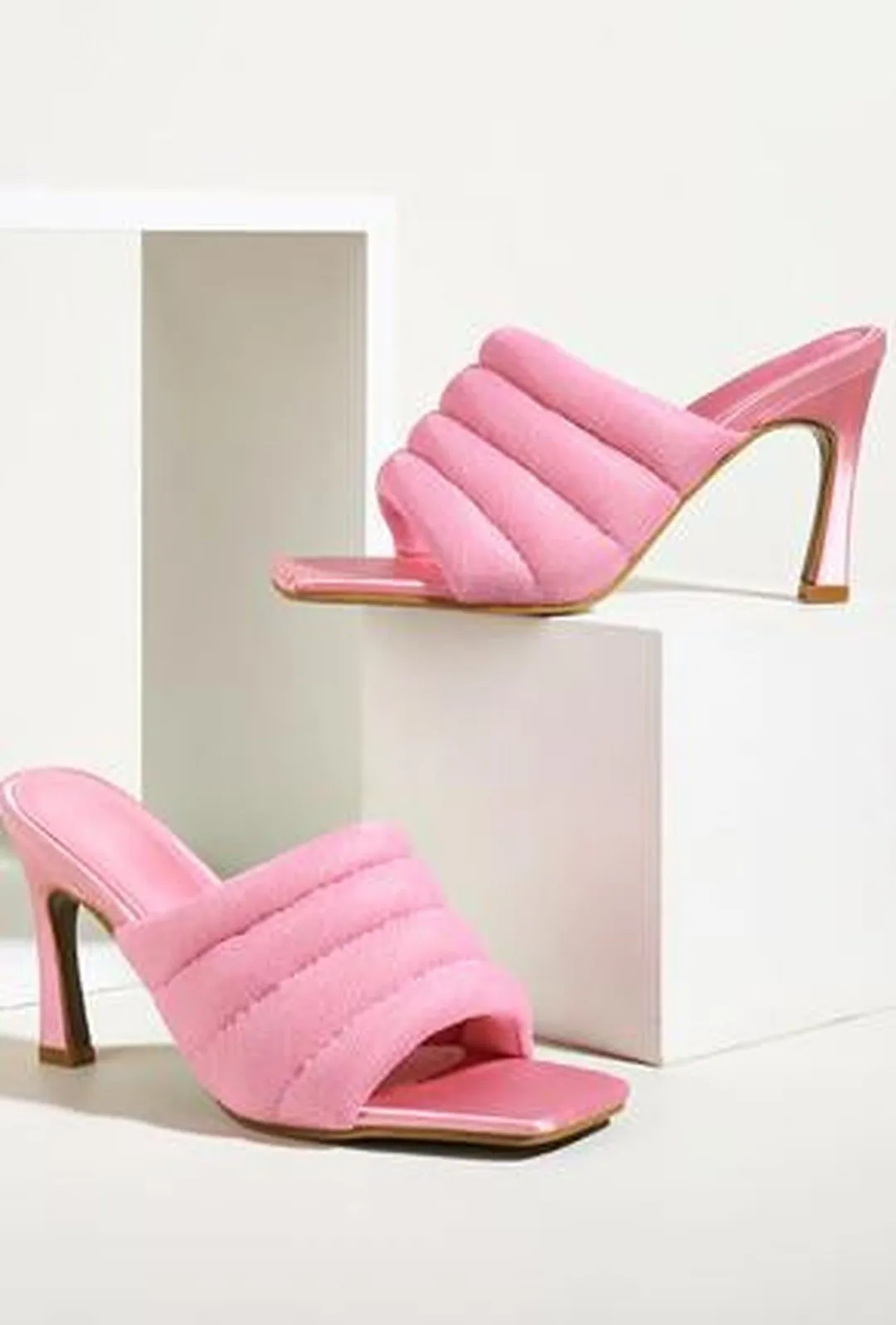 SALMA - PUFFY MULE SANDALS