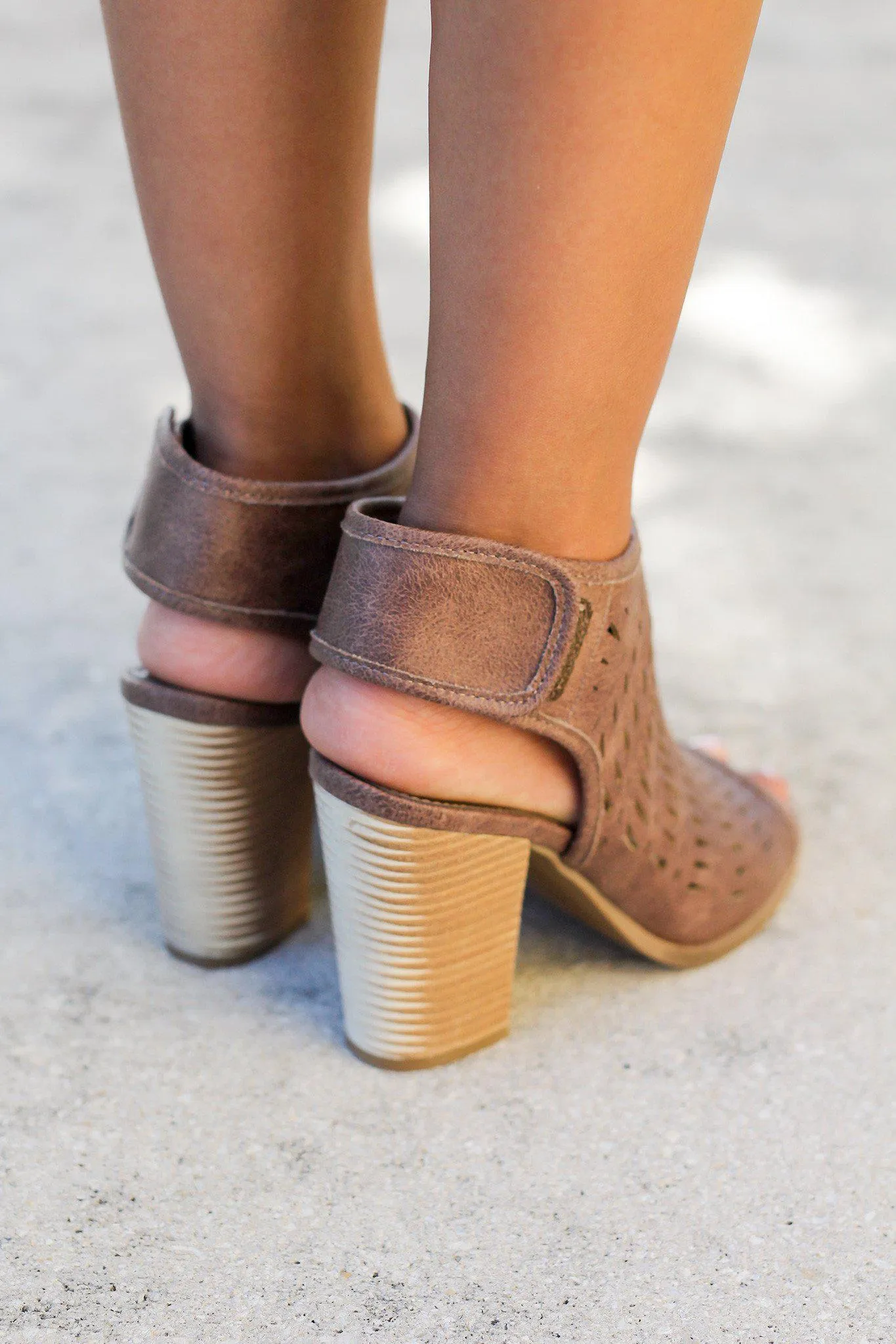 Shakti Taupe Booties