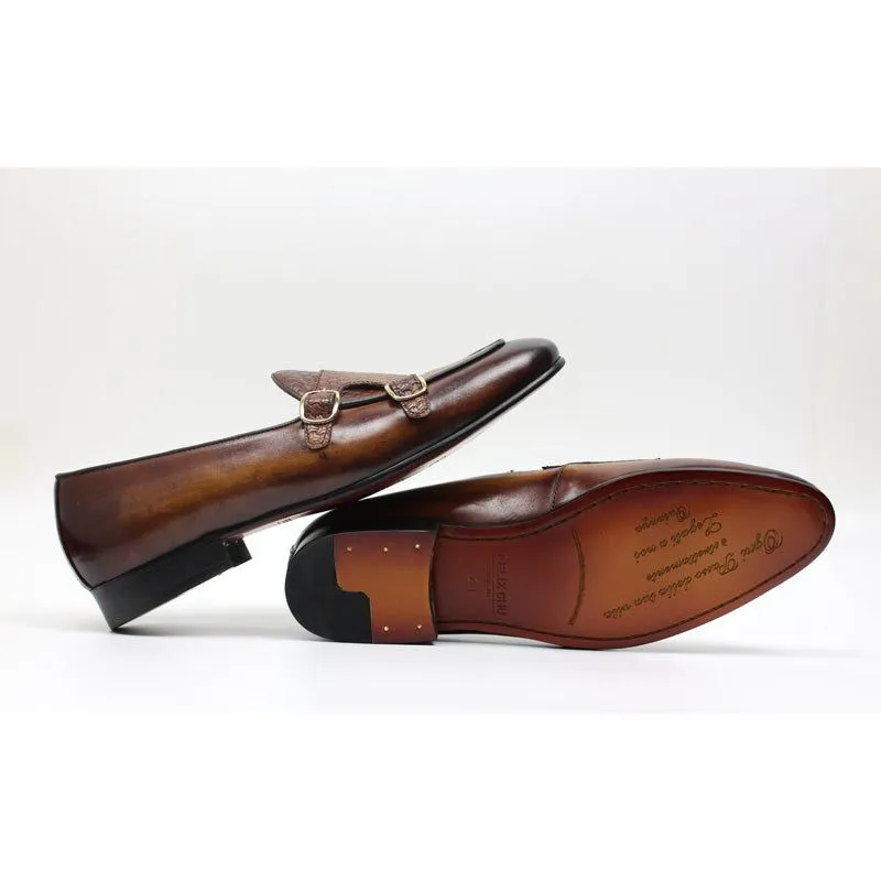 Suave Leather Monk Strap Wedding Loafers