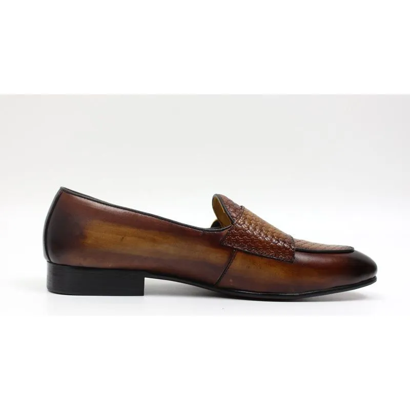 Suave Leather Monk Strap Wedding Loafers