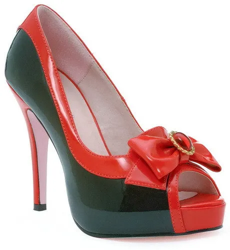 Vampyre 4 Inch Peep Toe Pump