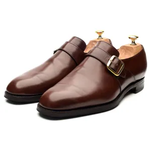 'Westbury' Brown Leather Monk Strap UK 11 F